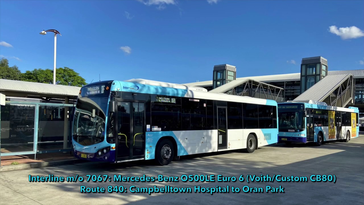 Interline m/o 7067: Mercedes-Benz OC500LE Euro 6 (Voith/Custom CB80)
