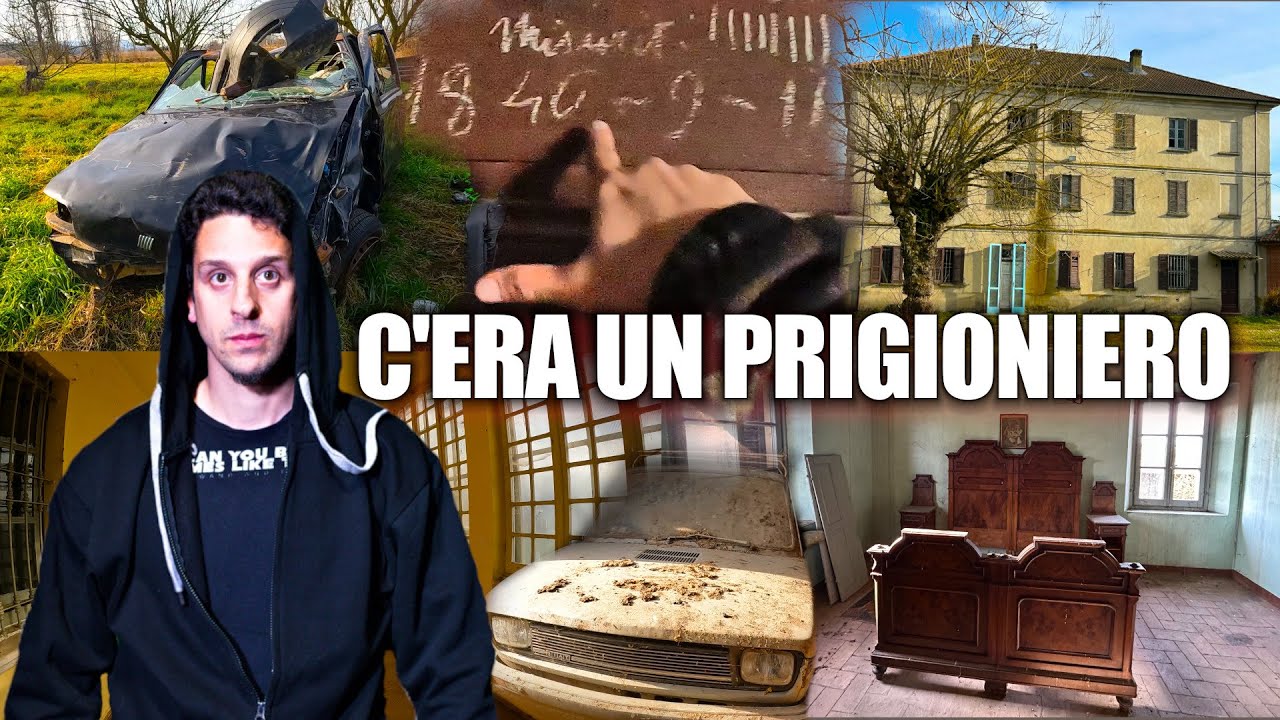 IN QUEST'ANTICA CASA COLONICA ABBANDONATA C'ERA UN PRIGIONIERO NEL 1840! TROVIAMO ANCHE DELLE AUTO!