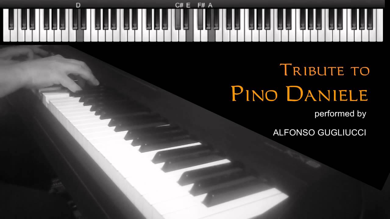 Tribute to Pino Daniele - jazz piano