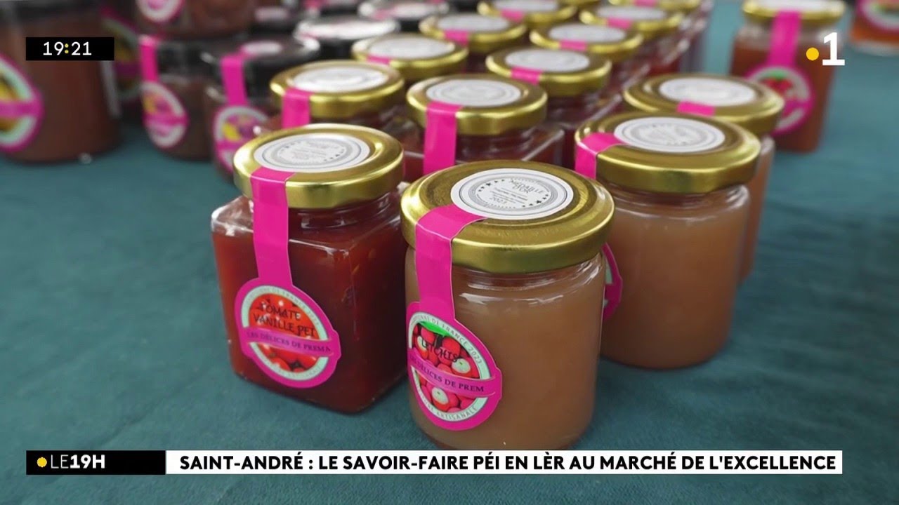 Au parc du Colosse à Saint-André, se tient jusqu'à dimanche le marché de l'Excellence.