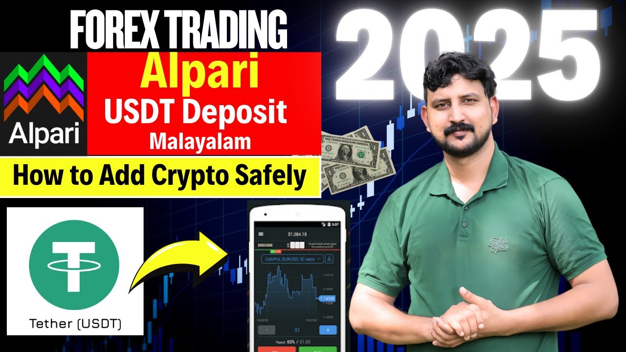 How to Deposit Crypto in Alpari Forex Account |Step-by-Step Guide Malayalam | Deposit USDT in Alpari