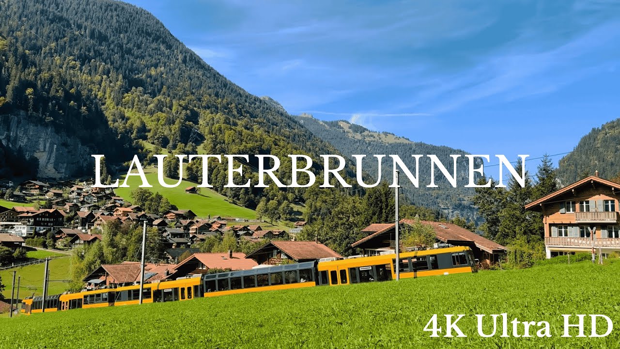 Switzerland 🇨🇭 - The Most Beautiful Village in the World - 4k UHD
