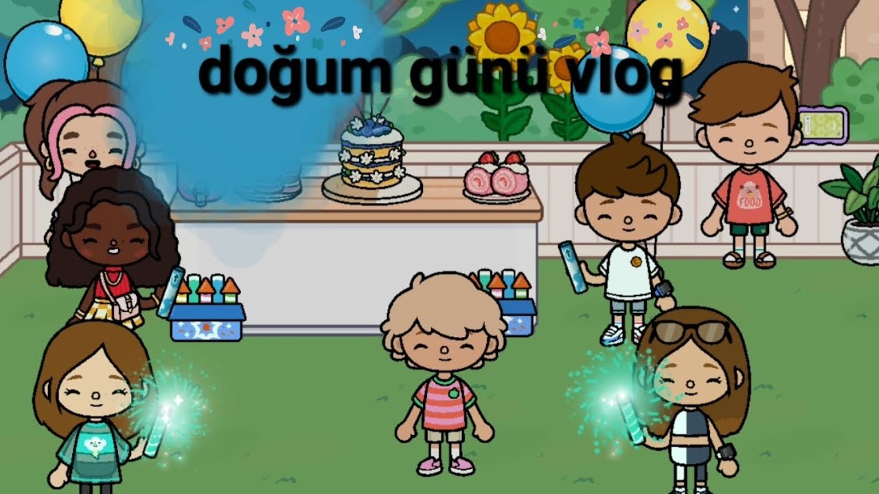berk'in doğum gününü kutladık 🥳| kavga oldu🙊 |TOCA BOCA DÜNYASI