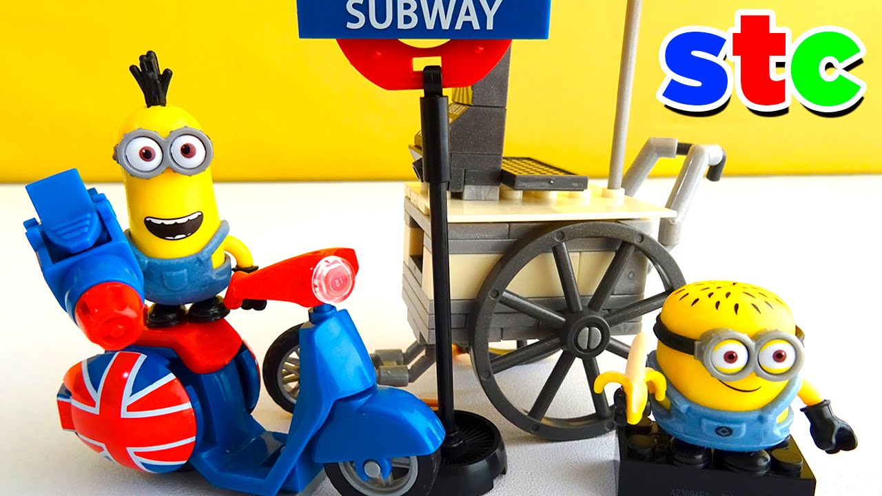 Minions Mega Bloks Escape en Vespa