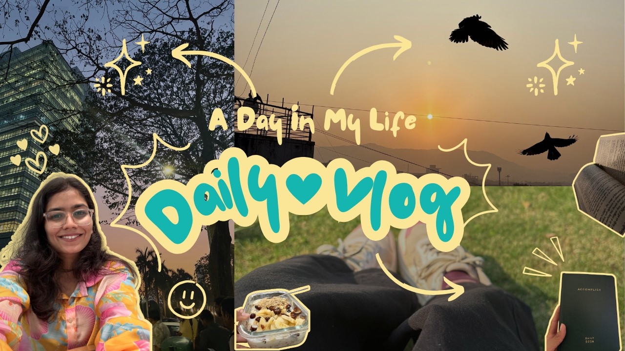 A day in my life 🌸 | Morning Diaries 🍃 | Aesthetic ASMR vlog | Jio Office tour🏢