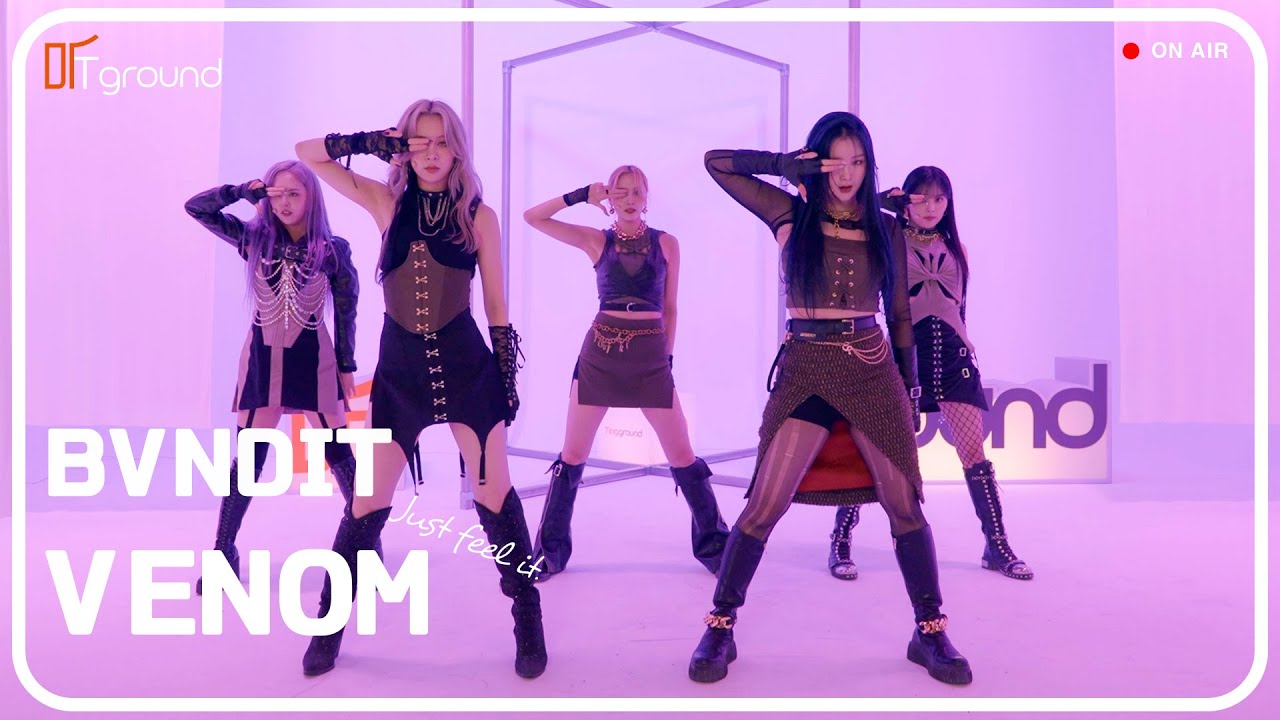 BVNDIT《VENOM》 | 韩国五代女团实力如何？齐舞和表情管理都持续在线！| KPOP LIVE 4K