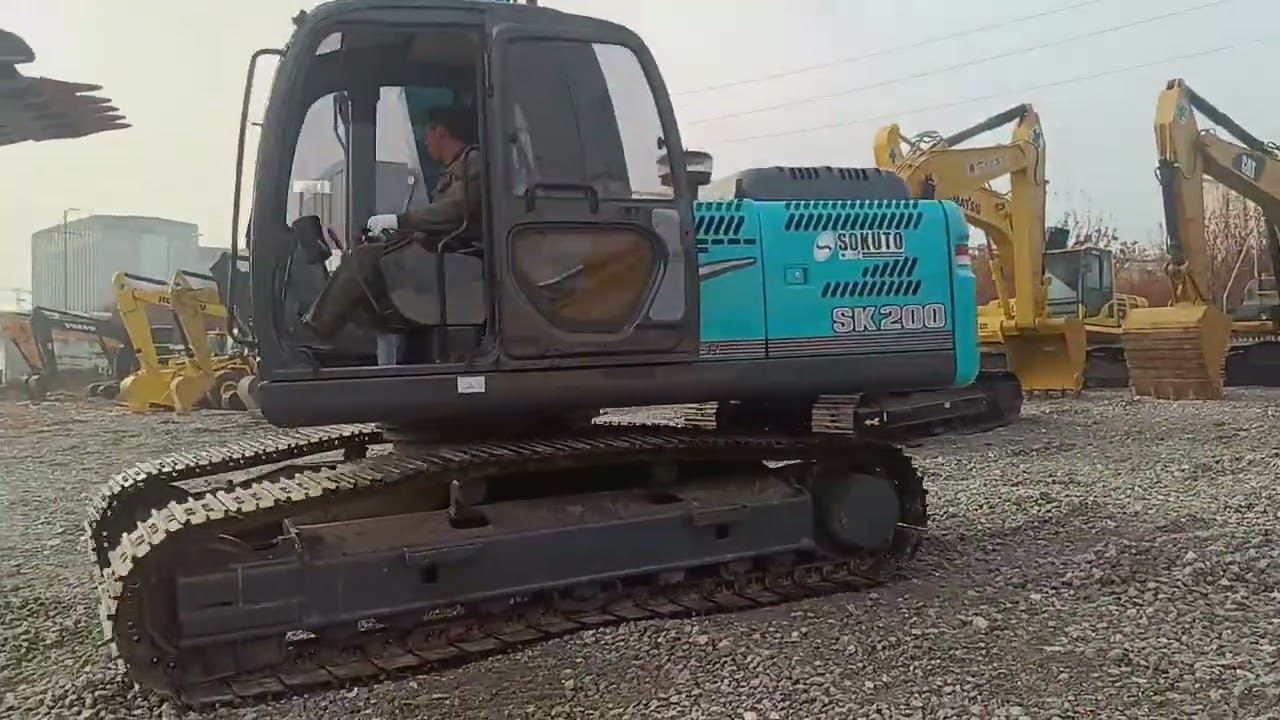 Kobelco sk200 excavator for sale📍