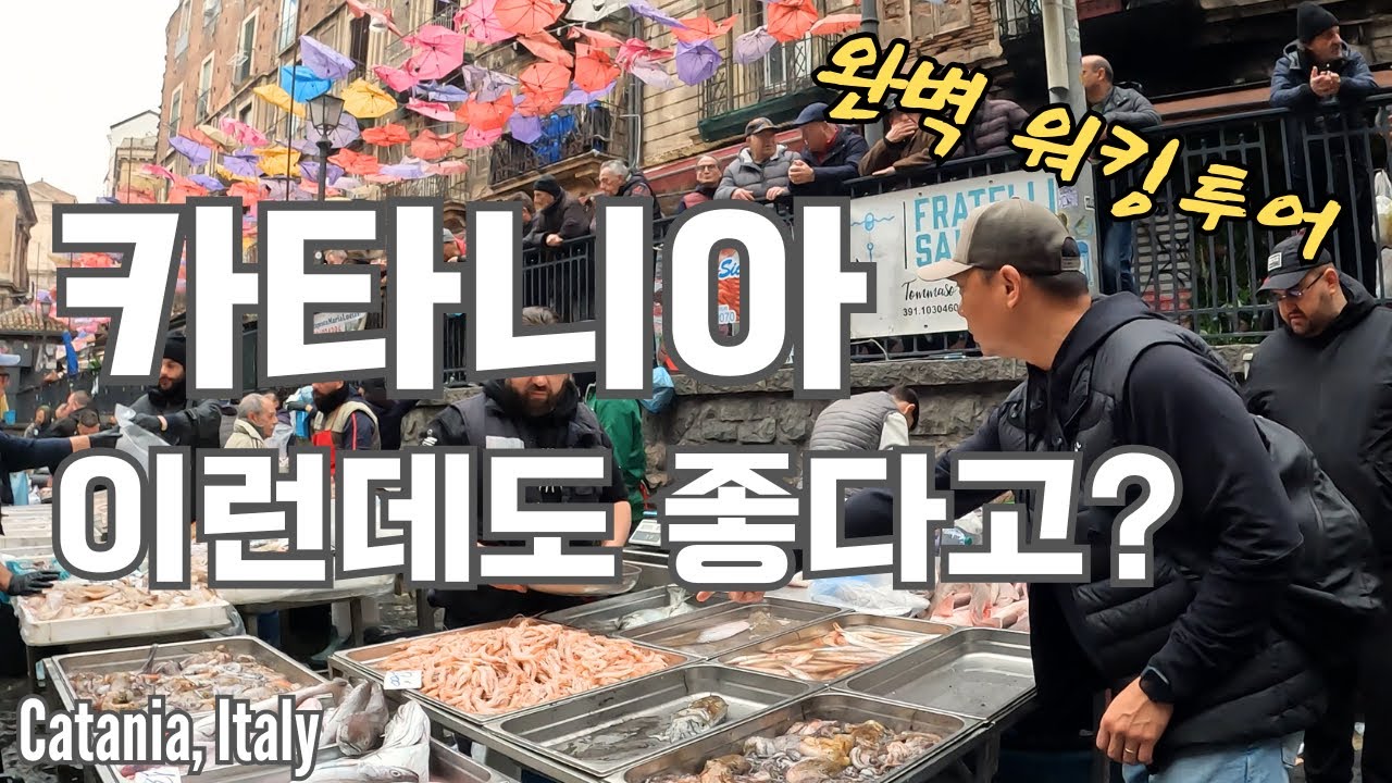 🇮🇹 여행레벨 최상급 카타니아 완전정복 🐟최고의 어시장부터 파묻힌 고대 로마 유적까지 | 시칠리아 최고의 도시 | Catania, Italy