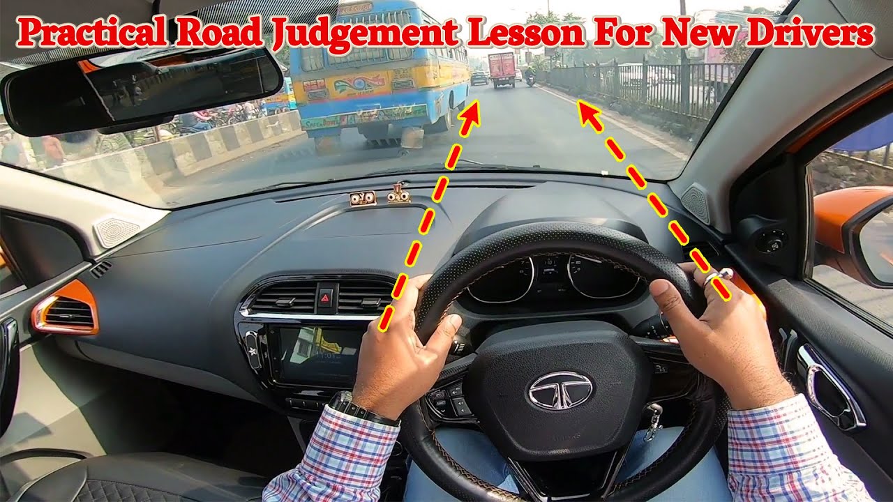 Practical Road Judgement Driving Lesson For Beginners