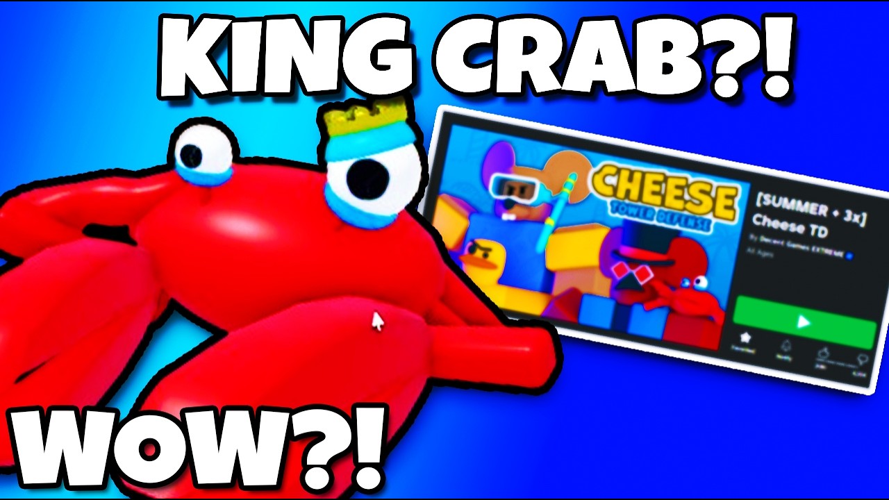 Is THE *NEW* CRAB SUMMONER WORTH IT?! (Cheese Tower Defense)