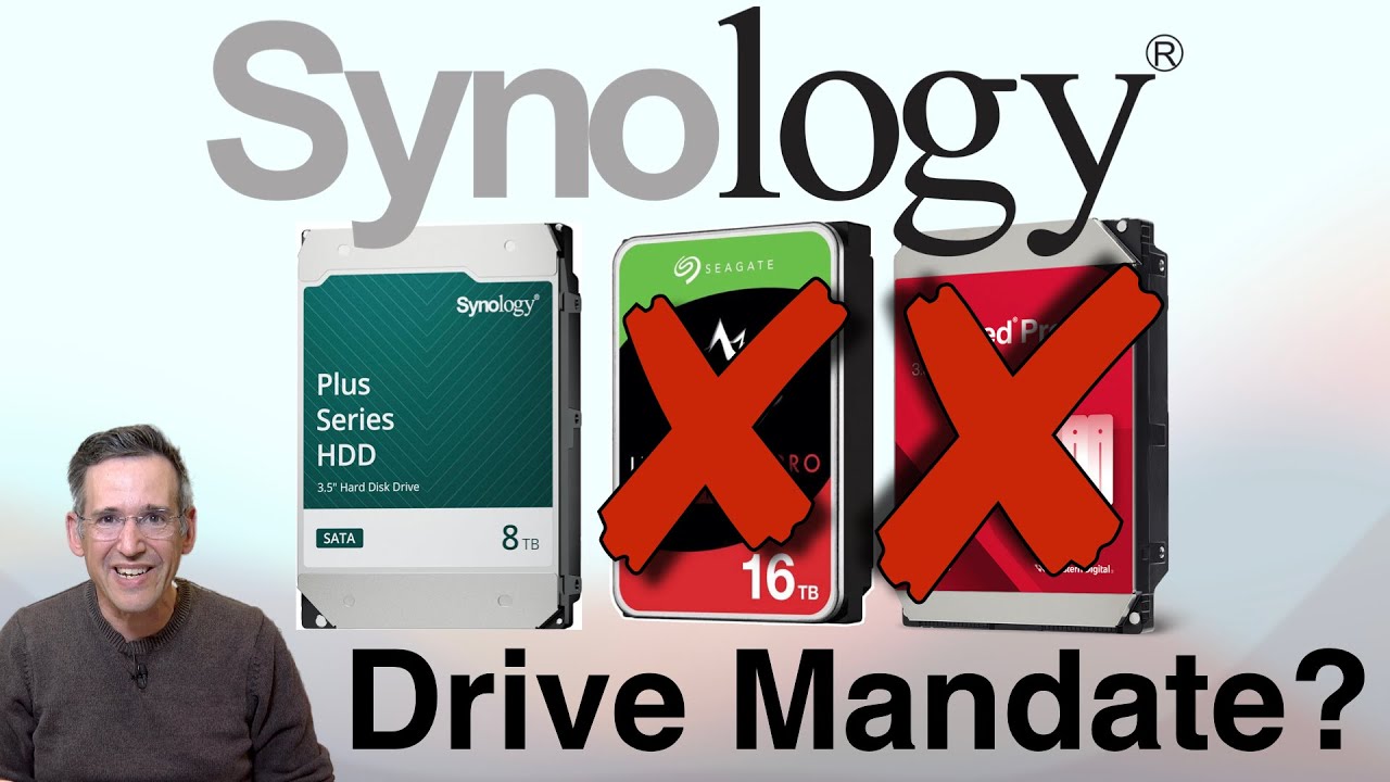 New Synology Plus Series NAS Requires Synology Drives..