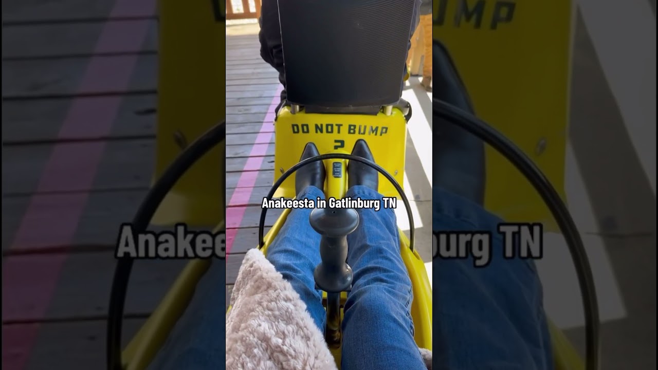 I went so fast! 💨🏎️ #gatlinburgtn #mountains #anakeesta #mountaincoaster