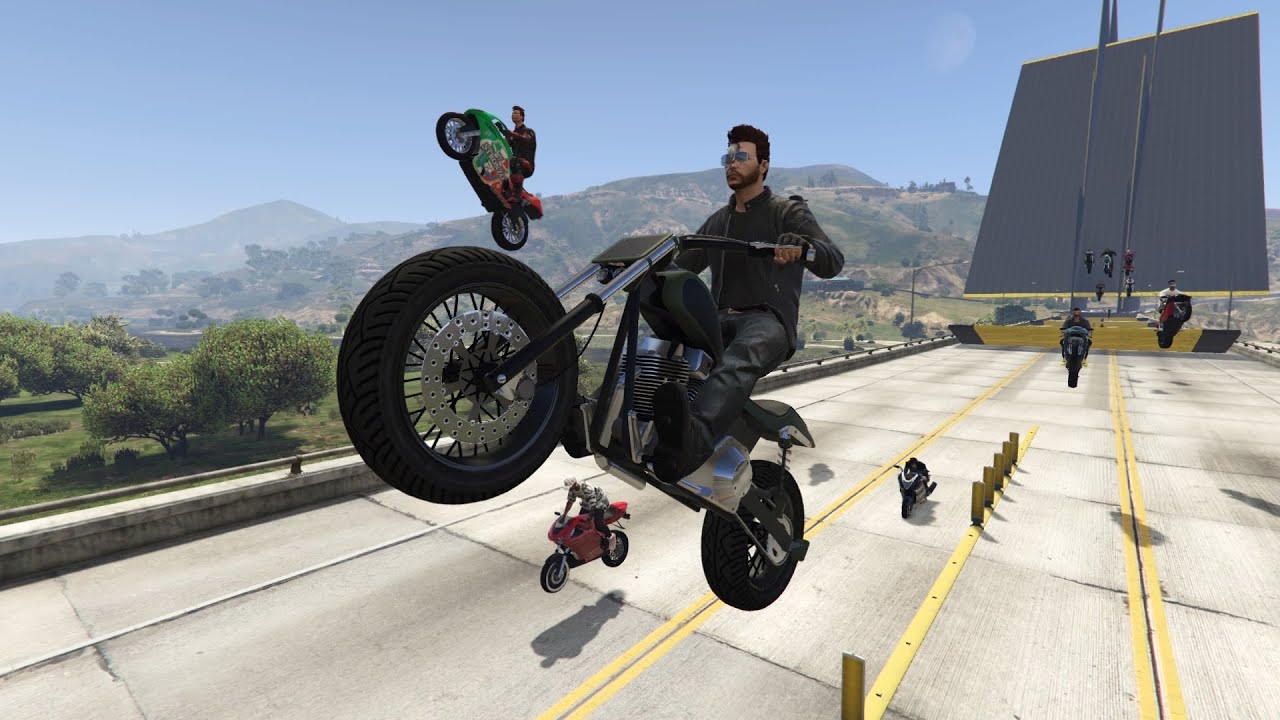 GTA 5 Racing - Motorcycle Long Haul