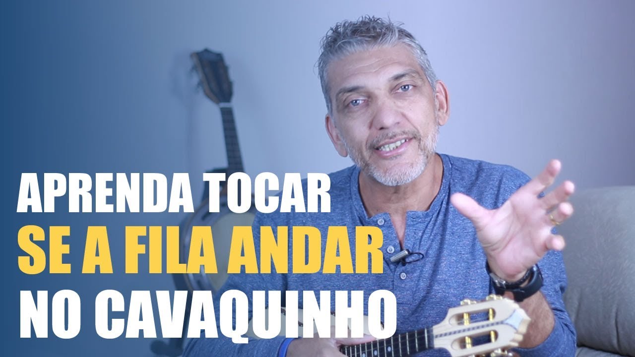 Aprenda Tocar Se a Fila Andar (Toninho Geraes) Passo a Passo no Cavaquinho - Professor Damiro