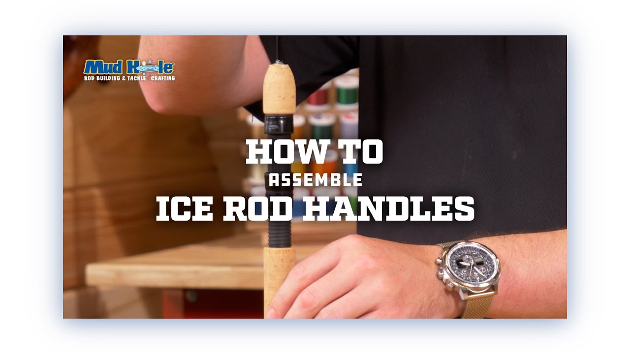 How to Build with CRB's Fiberglass ICE ROD Handle Mounting Tube | Mud Hole Custom Tackle