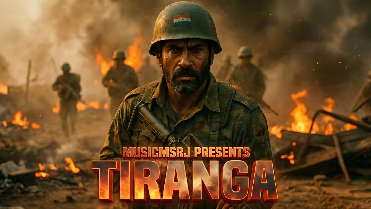 TIRANGA | Indian Army 🇮🇳 Patriotic Rap Song  | Jai Hind | MUSIC MSRJ ( Official Video )