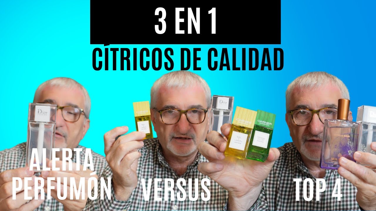 3 EN 1: ALERTA PERFUMON | VERSUS | TOP 4 DE PERFUMES CITRICOS DE CALIDAD #perfumes