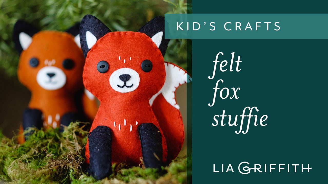 How To Make A Felt Fox Stuffie