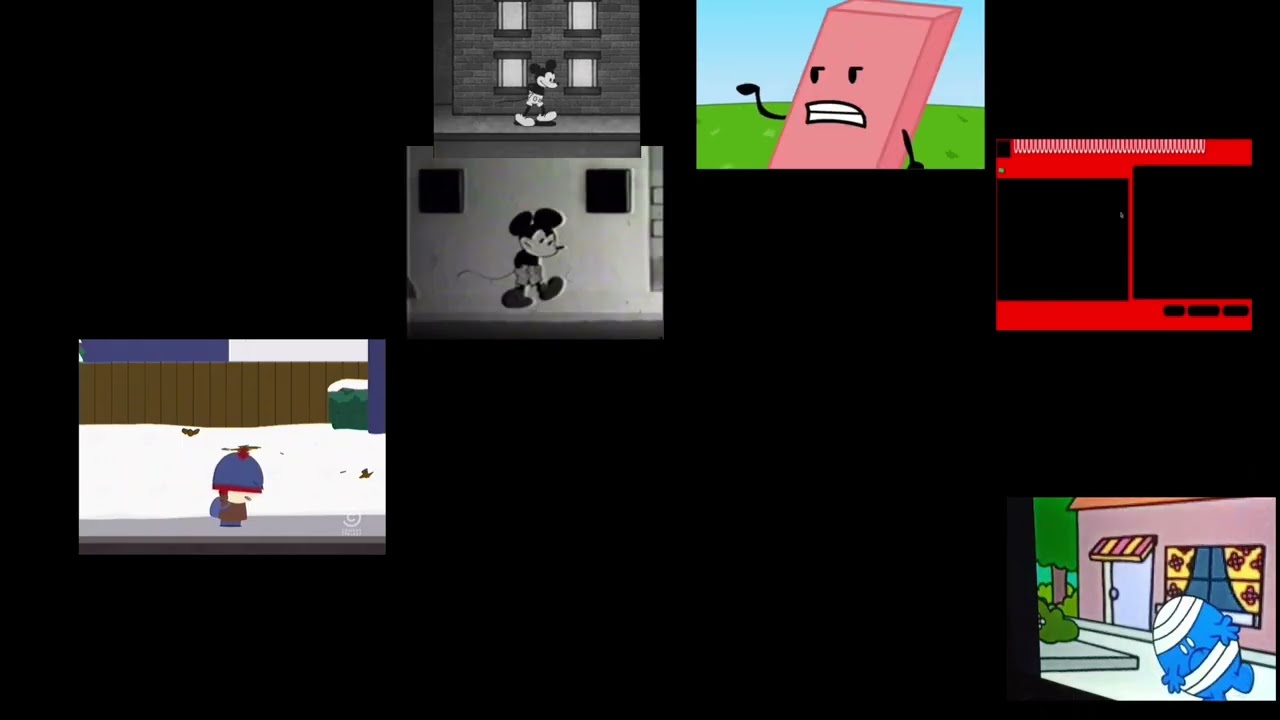 16 Creepypasta videos upcoming jumpscares played at once 5