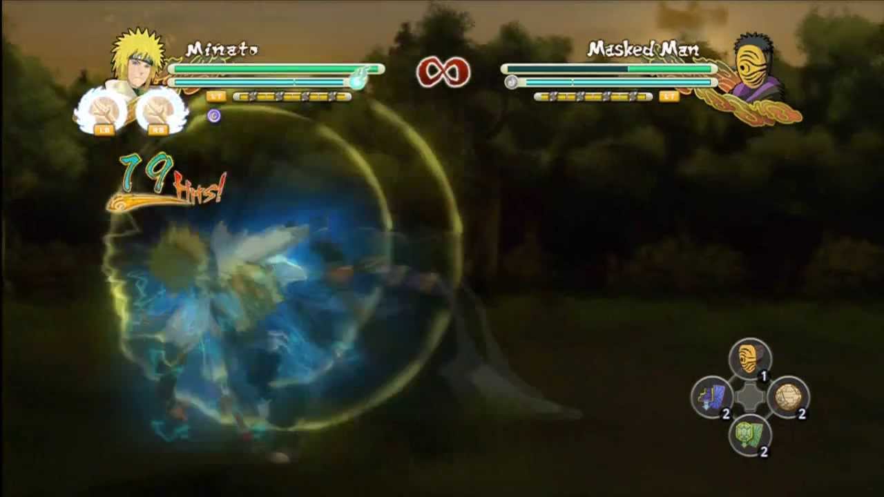 Naruto Storm 3 Cool Tricks: Minato