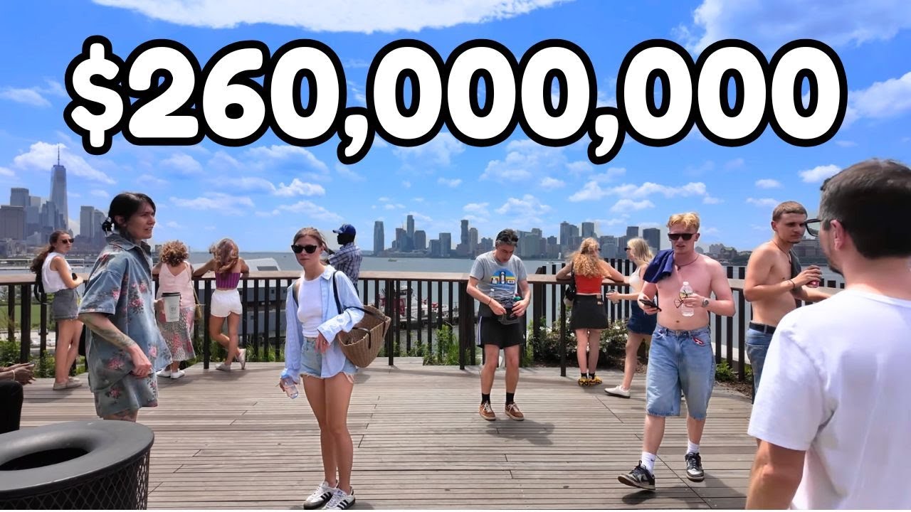 Exploring NYC's $260,000,000 Floating Island! | Manhattan's Meatpacking District
