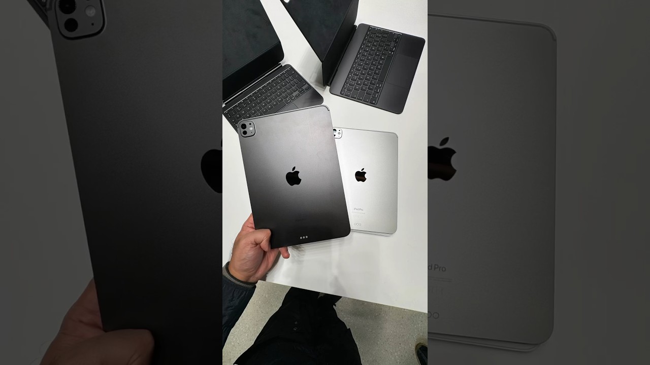 Новый iPad Pro M4 в цвете «космический черный» 🖤 