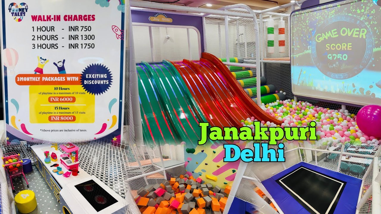 Tooney Tales (Kids Soft Play Area @Rs.750 per hour) - Janakpuri,Delhi