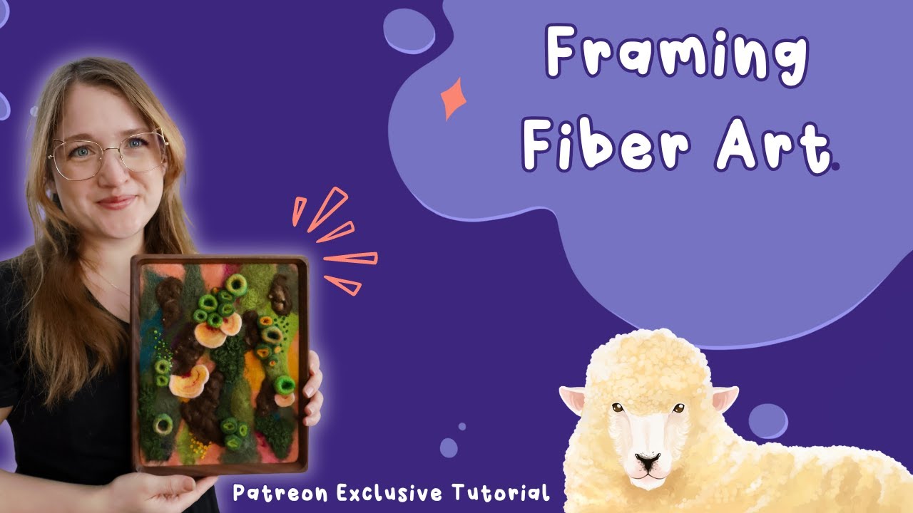 Framing Fiber Art Three Ways