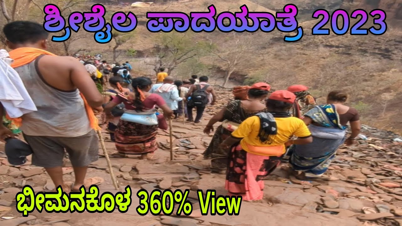 ವೆಂಕಟಾಪುರದಿಂದ ಶ್ರೀಶೈಲಕ್ಕೆ ಪಾದಯಾತ್ರೆ  | 55Km Trekking Nalamala Forest | Srisailam Padayatra 2023