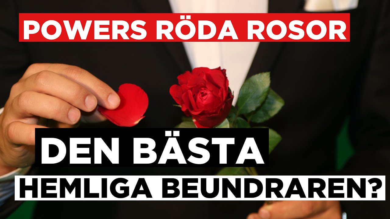 POWERS RÖDA ROSOR - BÄSTA HEMLIGA BEUNDRAREN