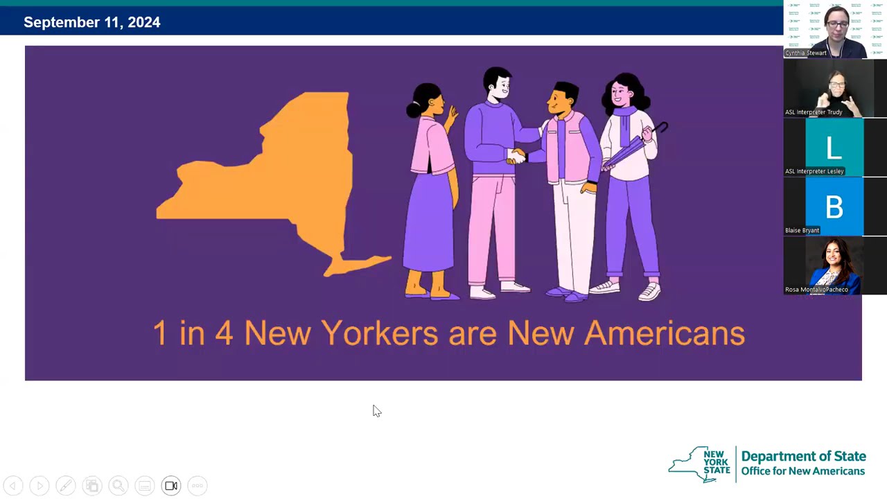 Office of New Americans Webinar