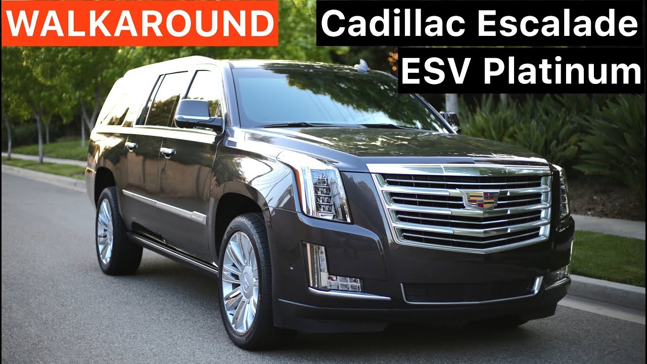 Cadillac Escalade ESV Platinum Walkaround (No Talking)(ASMR)