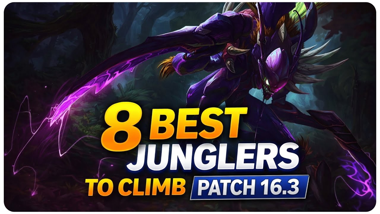 Top 8 Junglers to SOLO CARRY – Patch 16.3