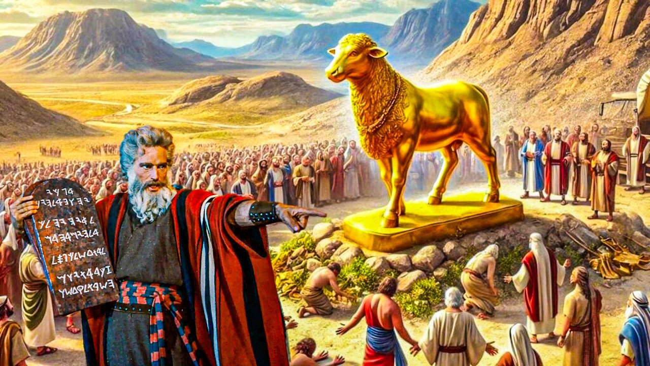 Êxodo 32 - A Idolatria do Bezerro de Ouro