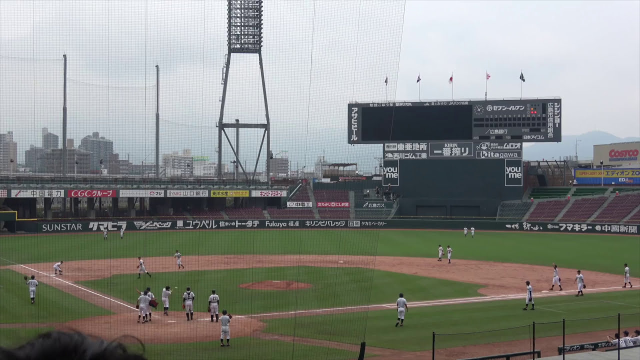 決勝戦前の広陵高校野球部のノック映像！