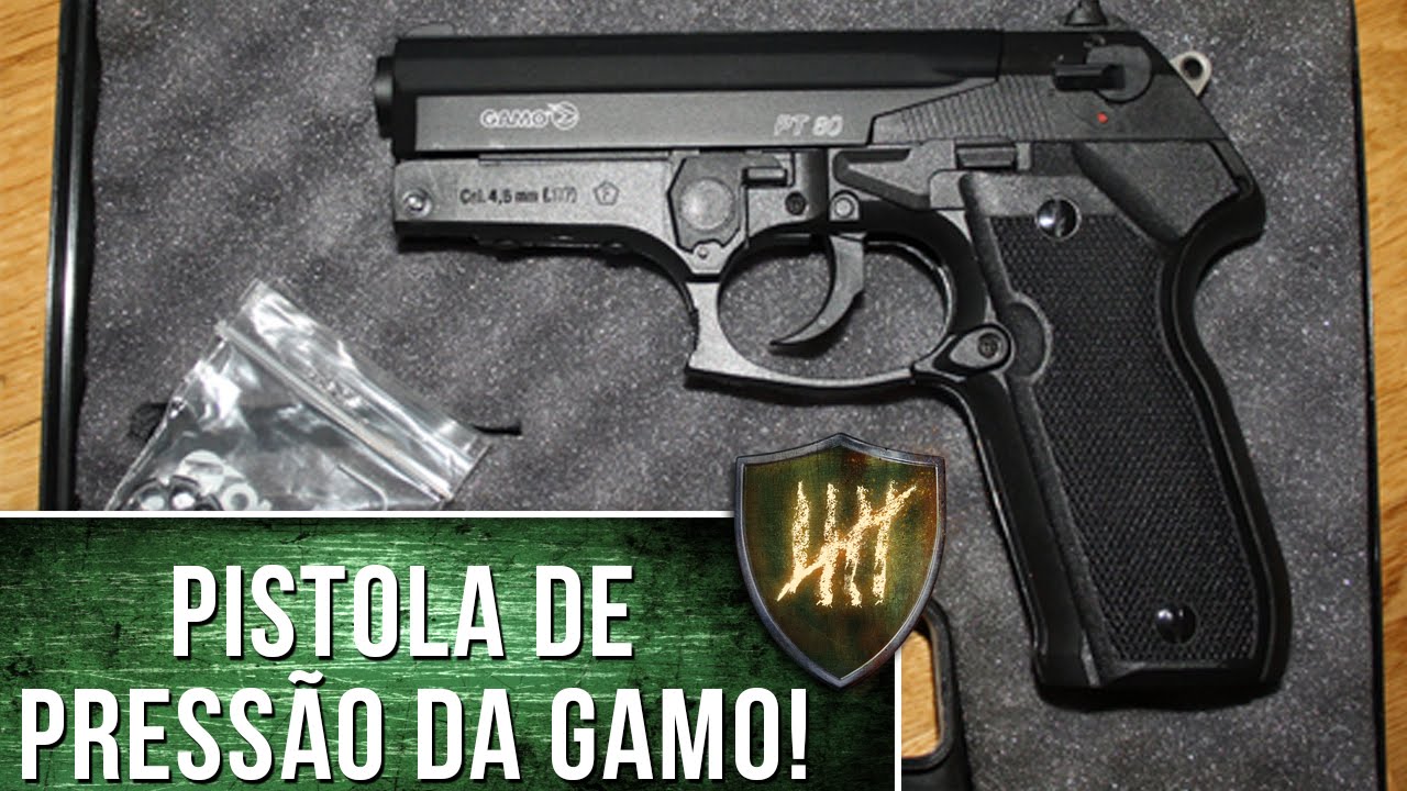 Review: Pistola de pressão GAMO PT-80