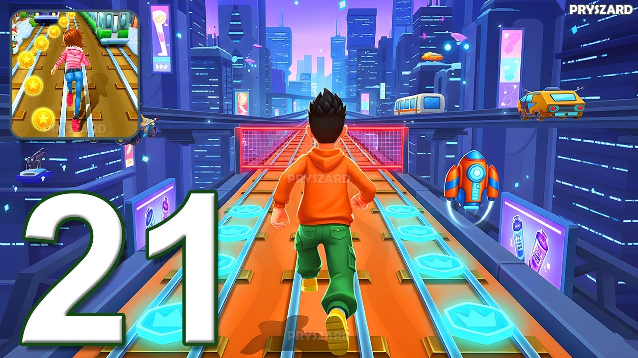 Subway Princess Runner - Gameplay Walkthrough Part 21 - Princess Subway Surfers (iOS, Android)