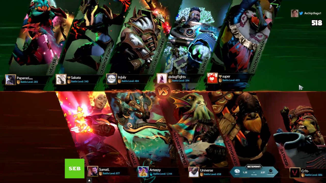 The International 7 - Gruppspel iG.V vs EG G2