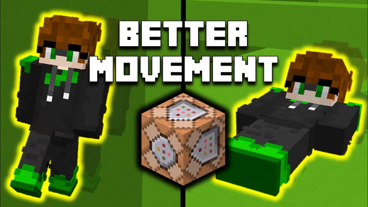Улучшаем базовые движения Minecraft с помощью команд!