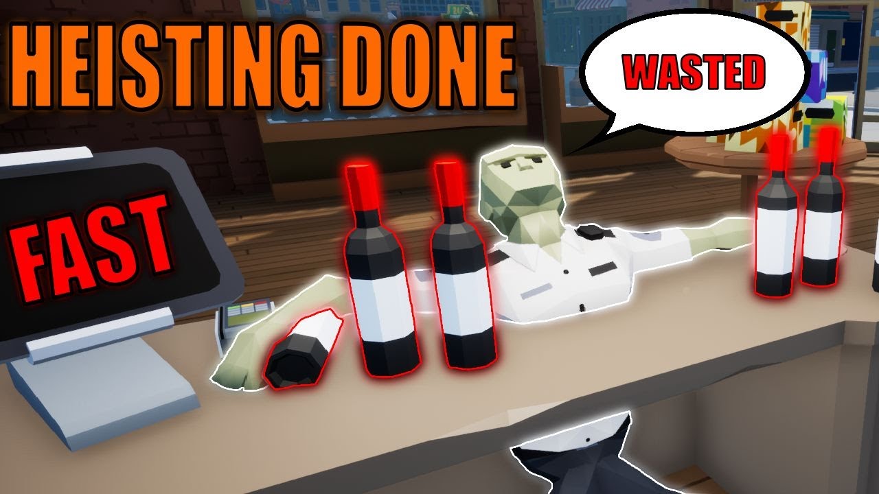 Liquor Heist: QUICK STEALTH Guide! (One Armed Robber TIPS/TRICKS)