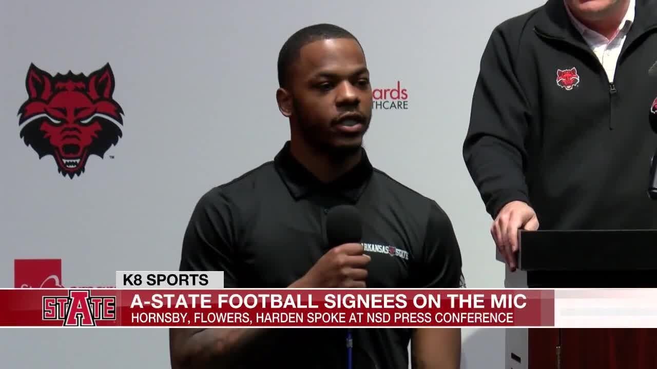 Red Wolves in 90: Malik Hornsby, Josh Flowers, & Reginald Harden on the mic on NSD