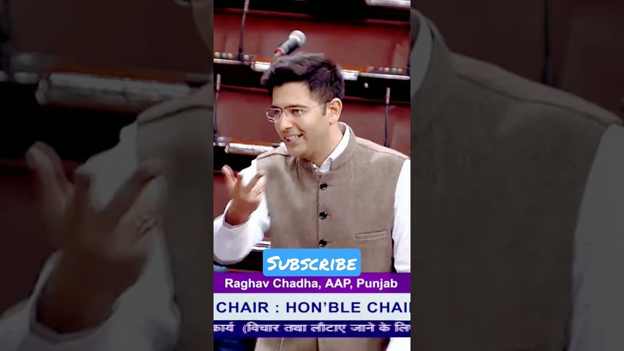 raghav chadda on revdi culture..