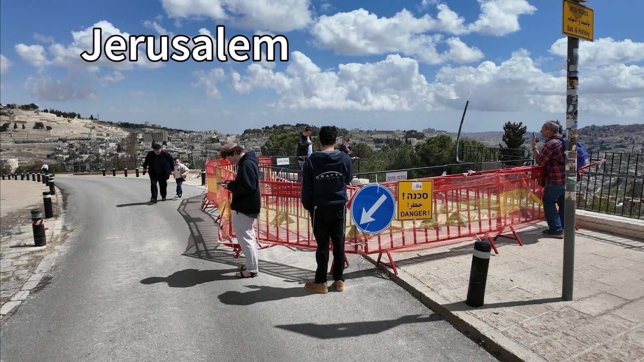 Jerusalem March 22. Closed markets, the Jewish quarter and the consequences of the war