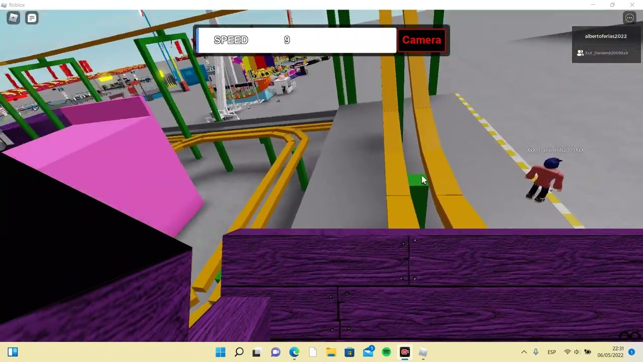 onride raton vacilon naranja feria de sevilla 2022 roblox