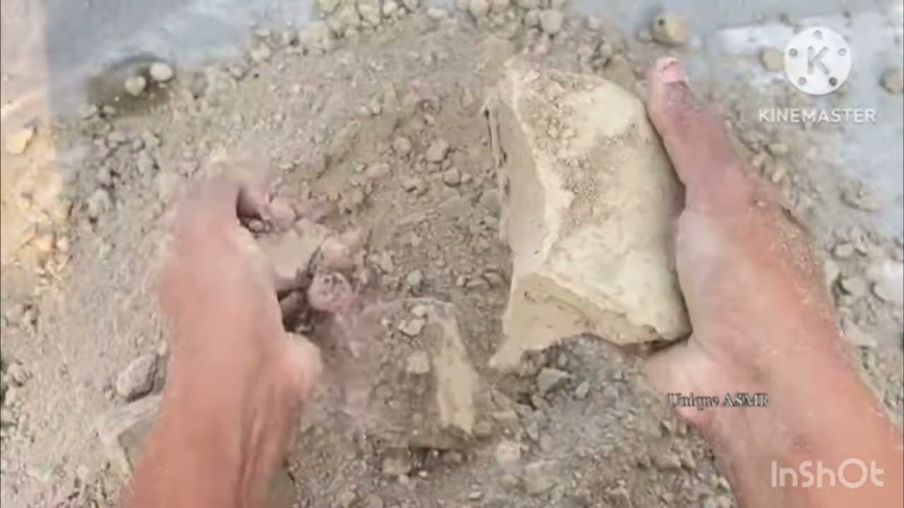 Asmr New Muds crumbling gachi and mud crumbling yumy