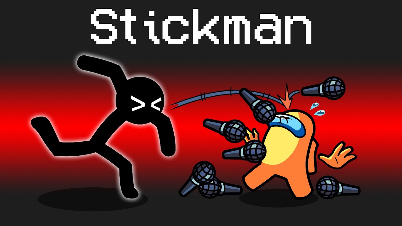 Мод STICKMAN в Among Us...