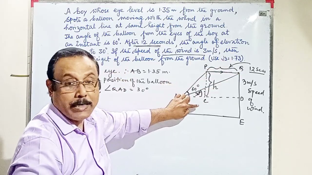 1 Question A Day Till 2026 Boards| Height and Distance Class 10 ICSE CBSE| Do Not Skip🔥