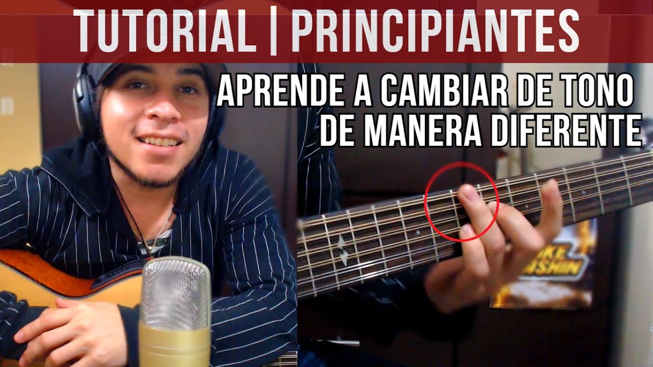 Aprende a cambiar de tono de una manera mejor | PRINCIPIANTES | Mike Mashin