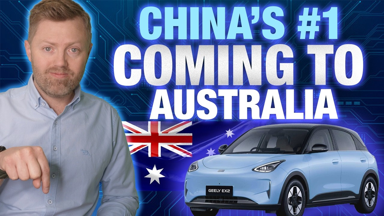 Geely EX2 стал самым продаваемым автомобилем в Китае в 2025 году — теперь он появится и в Австралии.