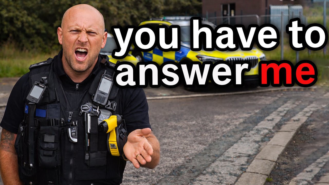 UK Cop Presses His Authority — Instantly Exposed When Auditor Knows the Law
